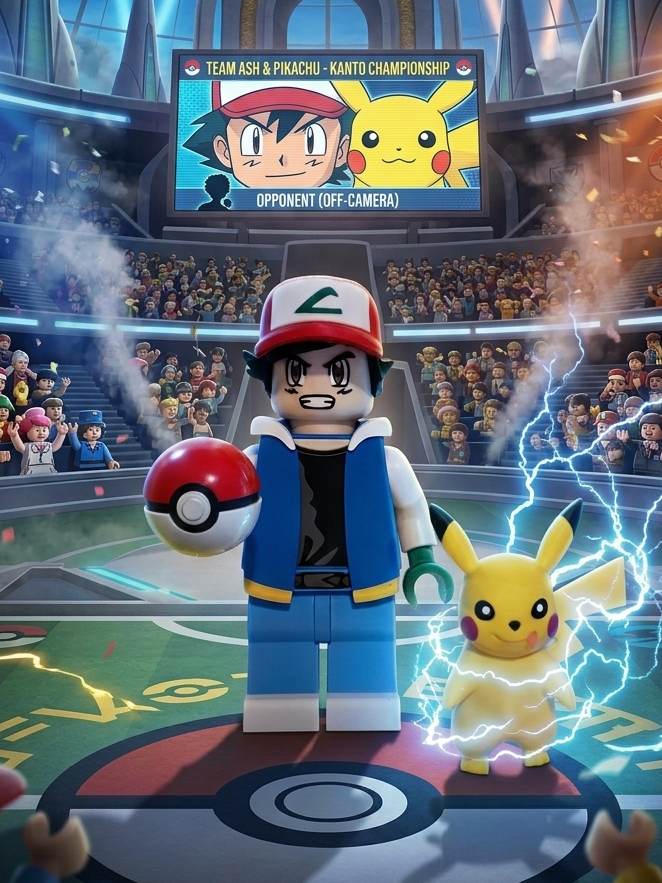 Pallet Town Hero (3 Piece Set)