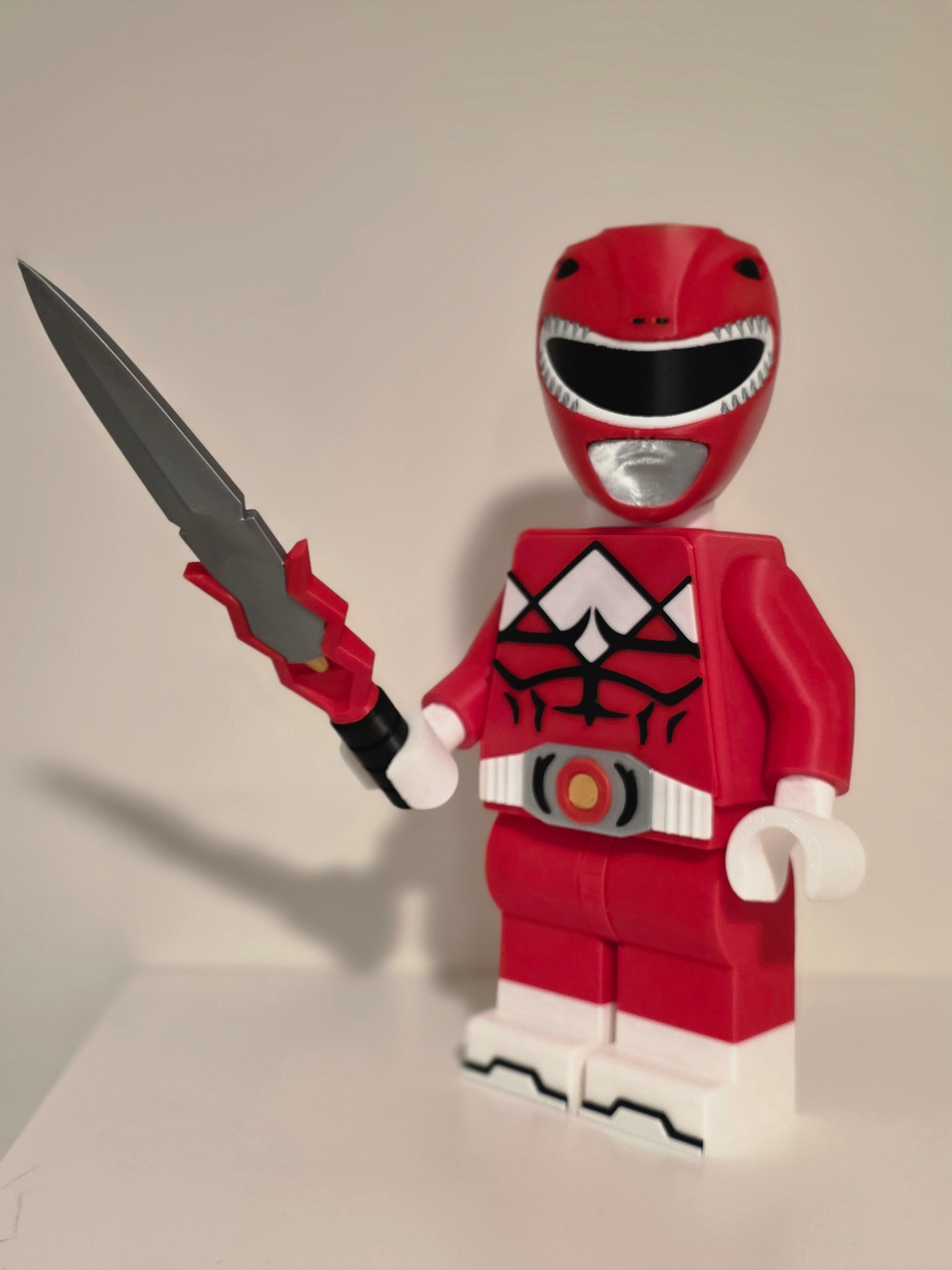 Crimson Dino Warrior